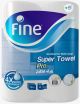 Fine Super Kitchen Towels 3ply 2 Rolls
