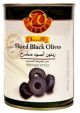 Wafeer Sliced Black Olives 345g
