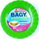 Bagy Plastic Plate High Quality 18cm *10