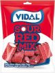 Vidal Sour Red Mix Candy 100g