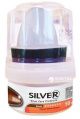 Silver Polish Brown Shoe With Sponge 50ml