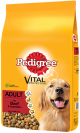 Pedigree Adult Dogs Food Beef Vegies Flavor 3kg