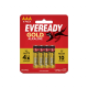 Everday Gold AAABatteries*4