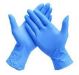 Latex gloves medium blue *100